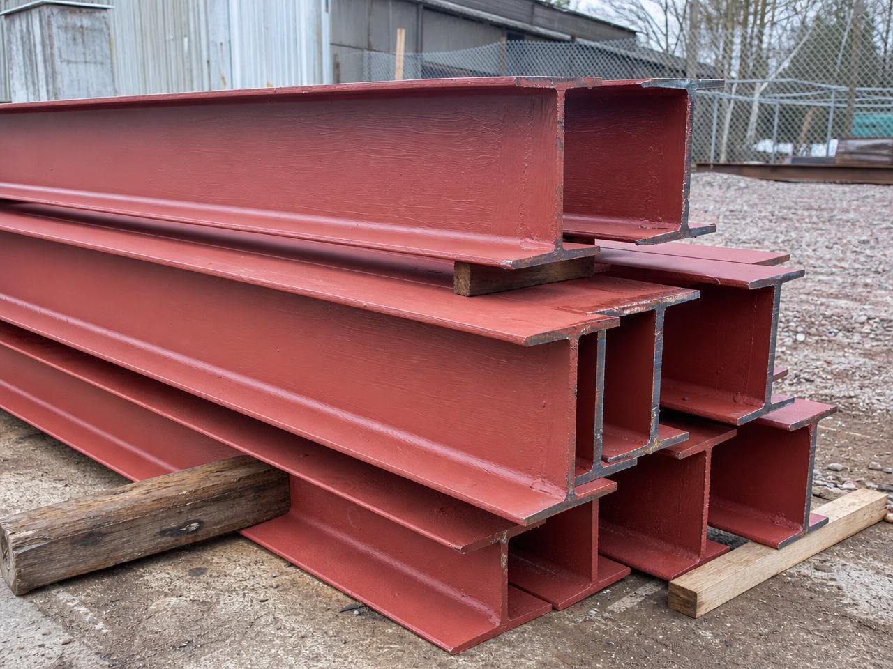 Shotblast + Red oxide